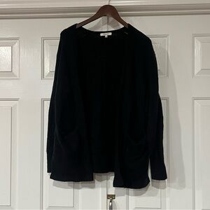 Madewell Black Cardigan Sweater